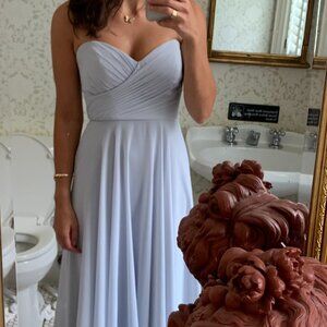 Jenny Yoo Strapless Bridesmaid Gown